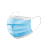 Blue Face Masks 50 Pieces