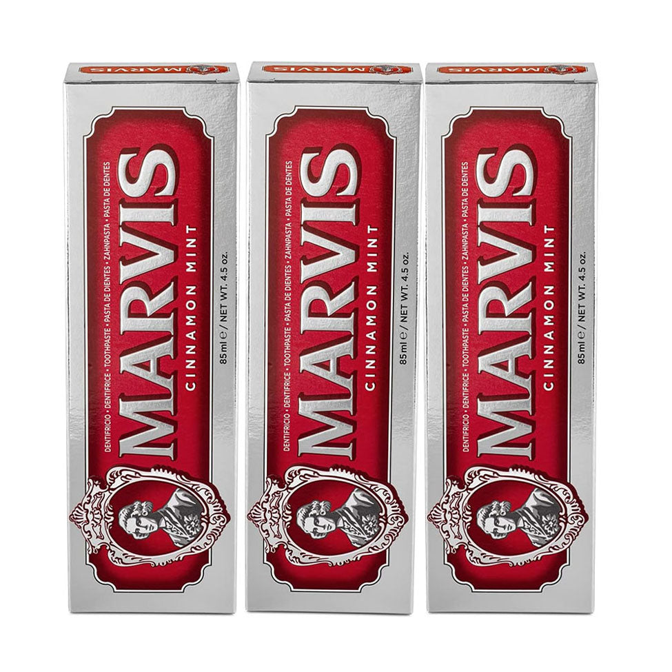 عرض مارفيس معجون أسنان بالنعناع و القرفة 85 مل× 3 | صيدلية.كوم.