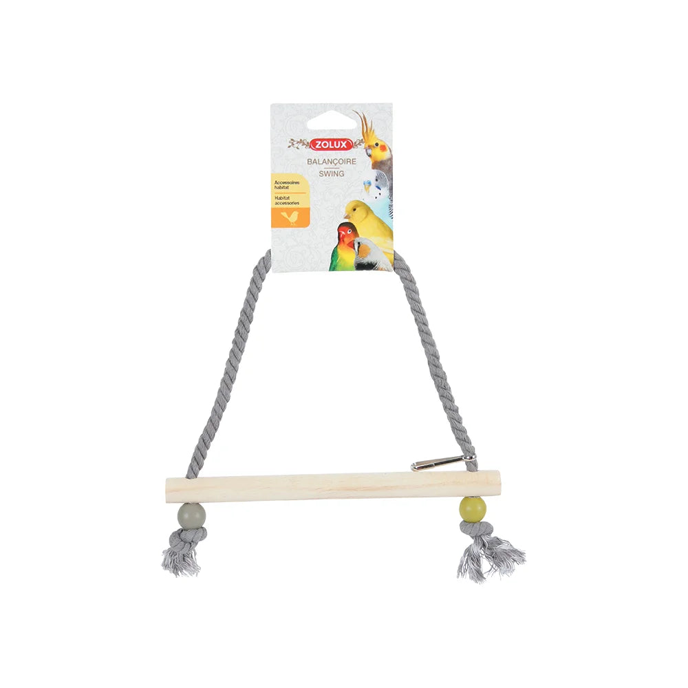 زولكس حبل أرجوحة مع غصن خشبي للطيور | صيدلية.كوم.