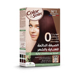 Kit hair dye without ammonia light mahogany chestnut 5M color-soin 135ml