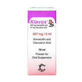 Klavox 457 mg Suspension 70 ml