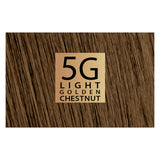 Ammonia-Free Hair Dye Kit Light Golden Chestnut 5G color-soin 135ml