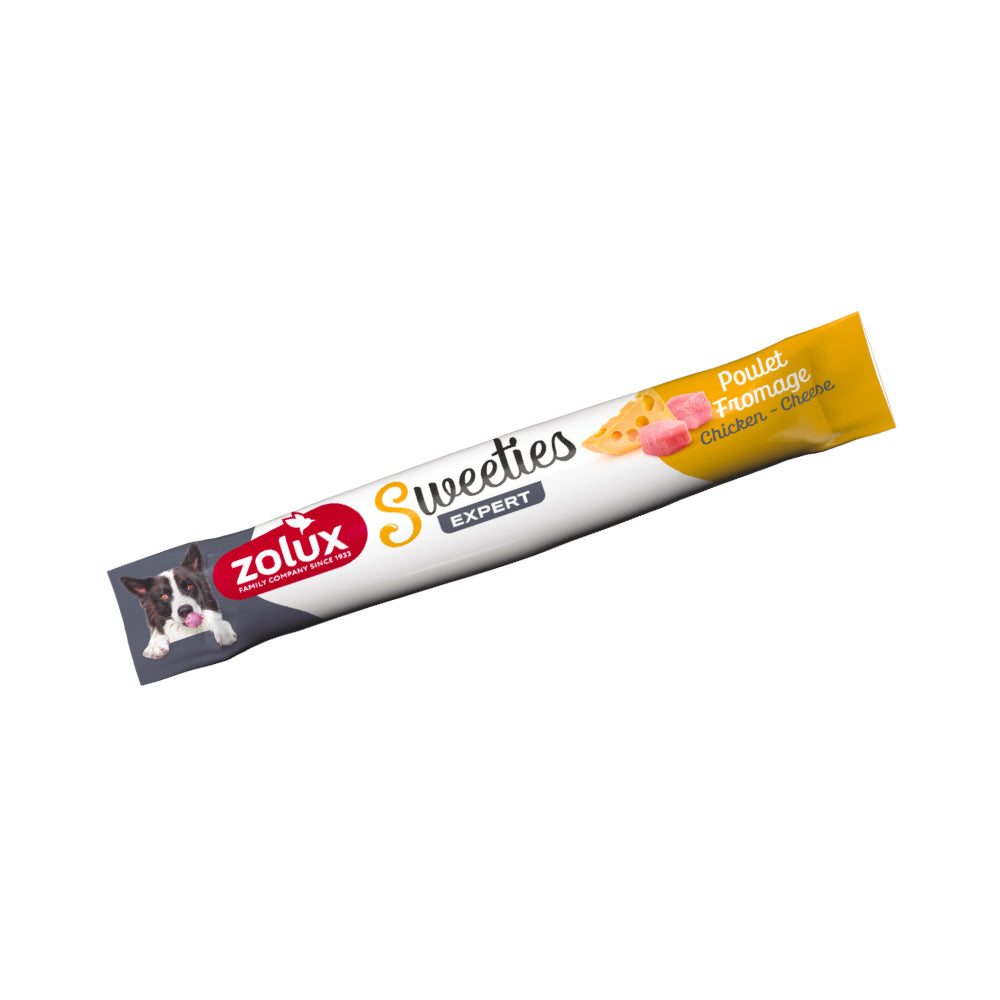 زولكس سويتس اكسبرت مكآفات كريمية للكلاب بنكهة الدجاج والجبنة 14 جم | صيدلية.كوم.