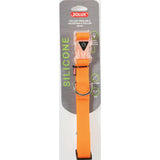 زولكس طوق سيليكون للكلاب قابل للتعديل - 25 مم - برتقالي | صيدلية.كوم.