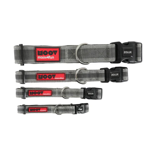 زولكس مووف طوق للكلاب قابل للتعديل رمادي | صيدلية.كوم.