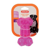 زولكس عضاضة شكل عضمة 12سم لعبة للكلاب عنابي |  صيدلية.كوم.