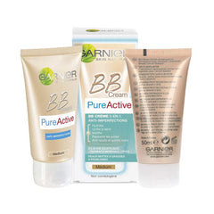 جارنييه BB كريم بيور اكتف متوسط ضد الشوائب 50 مل