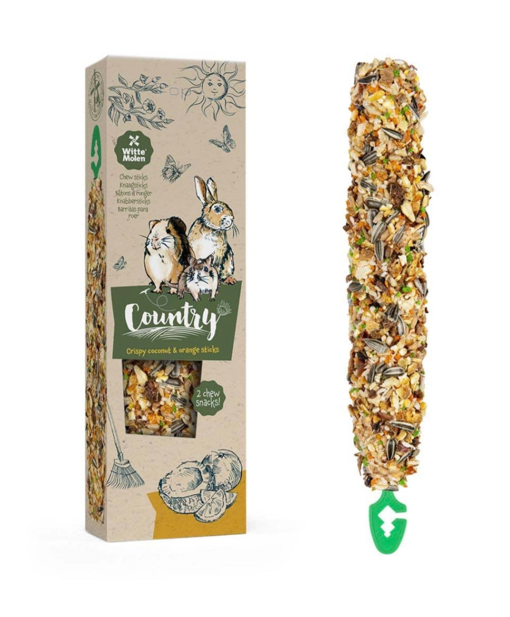 ويت مولين كونتري اعواد للحيوانات الصغيرة 180 غ | صيدلية.كوم.