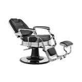 كرسي حلاقة رجالي لون اسود مع حديد فضي | صيدلية.كوم.