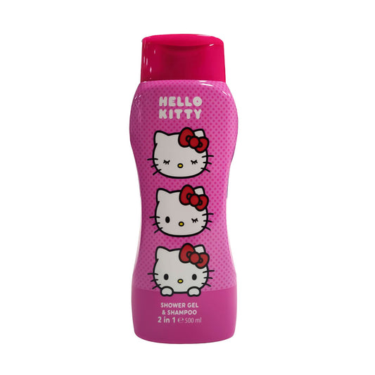 هيلو كيتي شامبو و جل استحمام للأطفال 500 مل 2 في 1 | صيدلية.كوم.