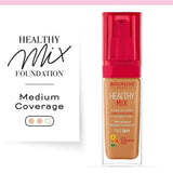 4- برجوا فاونديشن كريم أساس هيلثي مكس 58 Caramel