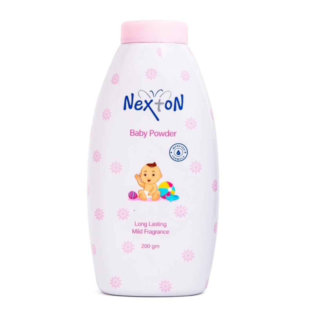 نيكسن بودرة أطفال وردي 200 جرام | صيدلية.كوم.