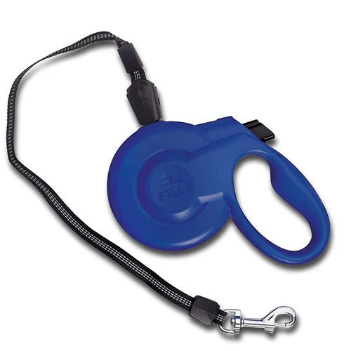 مشد أوتوماتيكي للتنزه قطط و كلاب أزرق M | صيدلية.كوم.