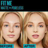 4- كريم الأساس ميبلين سائل فت مي 120 حجم 35 جم