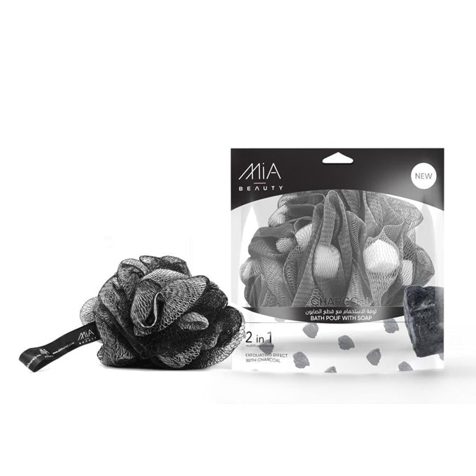 ليفة استحمام بقطع الصابون 120جم من ميا بيوتي | صيدلية.كوم.