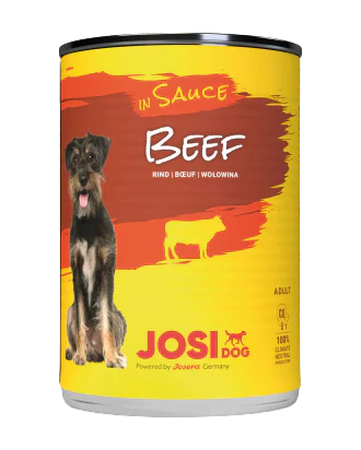 جوسي طعام رطب للكلاب البالغة بنكهة اللحم البقري في الصلصة 415 جم |  صيدلية.كوم.