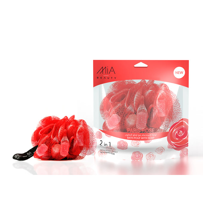 ليفة استحمام بقطع الصابون 120جم من ميا بيوتي | صيدلية.كوم.