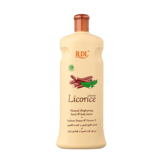 ار دي ال لوشن جسم بعرق السوس 600 مل