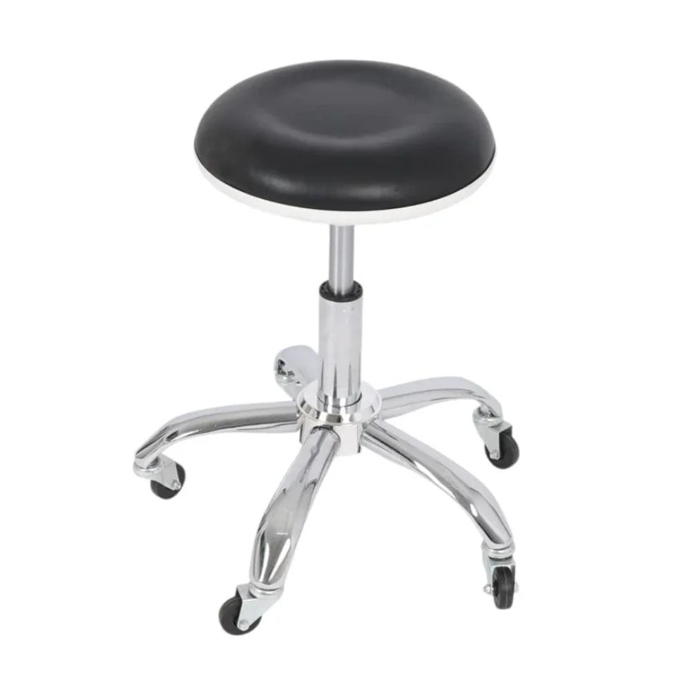 كرسي عاملات دونات متحرك بعجلات اسود B681 |  صيدلية.كوم.