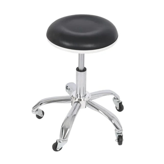 كرسي عاملات دونات متحرك بعجلات اسود B681 |  صيدلية.كوم.