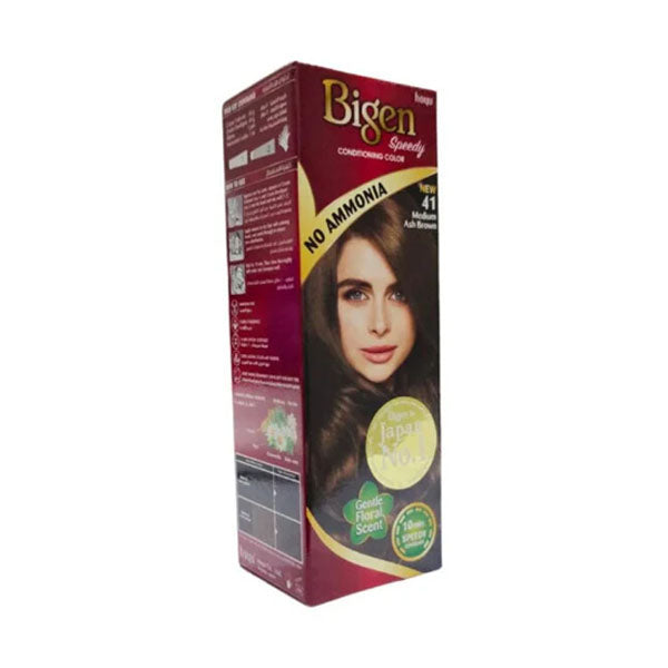41 بايجون صبغه شعر سبيدي بدون امونيا - بني متوسط رمادي.
