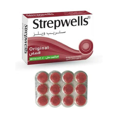 2- ستريب ويلز الأصلي حلوي استحلاب بالمنتول 24 حبه