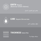 واقي ذكري فيذر لايت الترا من ديوركس 3 قطعة