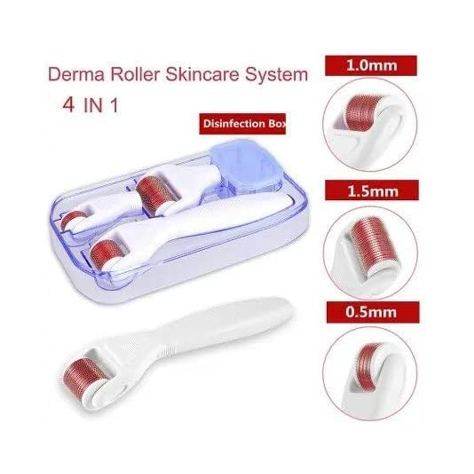 مجموعة ديرما رولر للعناية بالبشرة