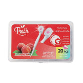 Fresh Toothbrush Peach Flavor 20 Pieces