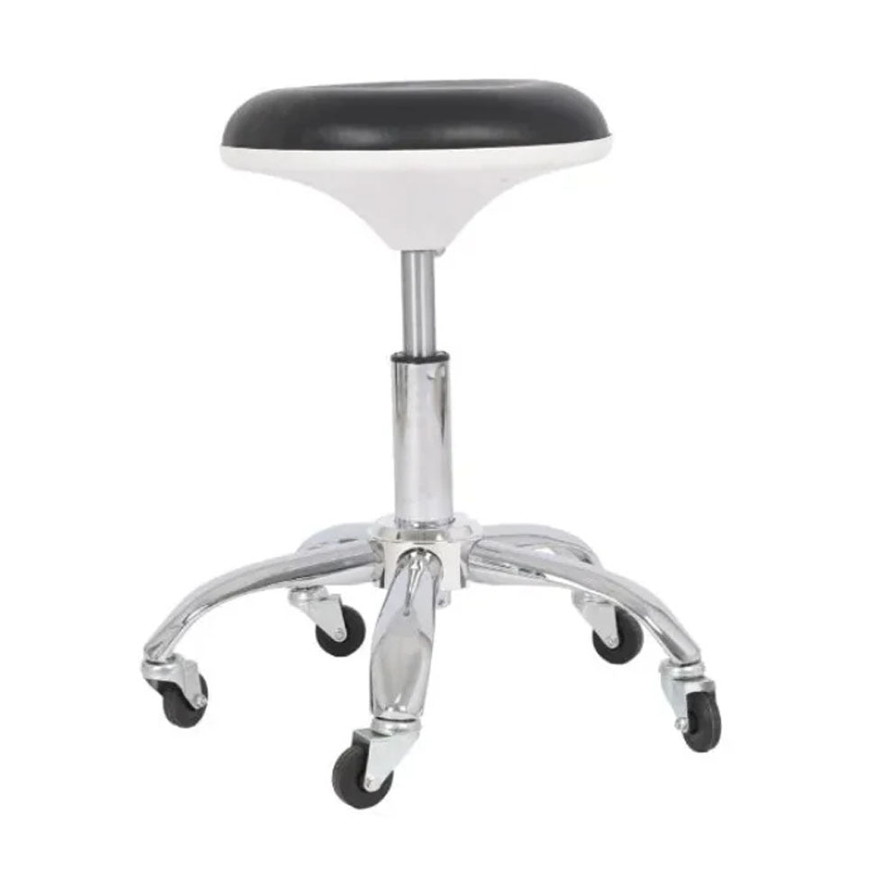 كرسي عاملات دونات متحرك بعجلات اسود B681 |  صيدلية.كوم.