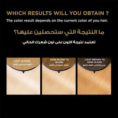 Garnier ammonia free hair dye Olia B+++ lightener
