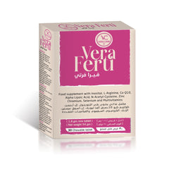 Vera Ferti Fertility Food Supplement for Men and Women 30 Chewable Tablets