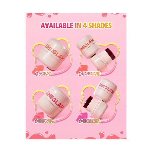 أحمر الشفاه وأحمر الخدود المرطب جيلي ليشوس من شيجلام | صيدلية.كوم.