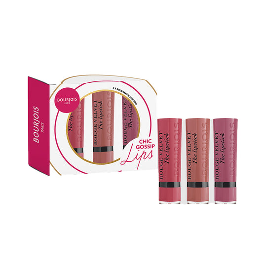 طقم الشفاه شيك جوسيب 3 درجات من بورجوا |  صيدلية.كوم.