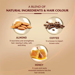 Vatika Hair Dye Oil Fusion 3/0 Dark Brown in 2 - 50 ml