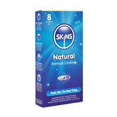 Skins Natural Condoms 8 Pieces