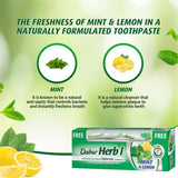 دابر معجون أسنان الليمون والنعناع 150 مل