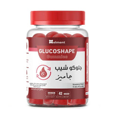 جلوكو شيب جاميز حلوى الجلوكومنان 42 قطعة من ايلمنت