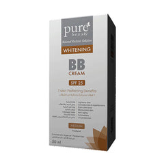 Pure Beauty BB Cream Skin Lightening Medium Sun Protection Factor 25