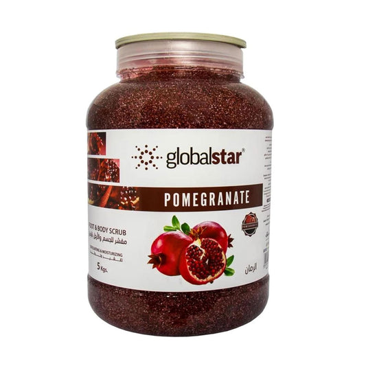جلوبال ستار صنفرة الاقدام و الجسم رمان 5 كجم | صيدلية.كوم.