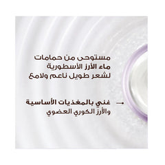 ماسك ألترا دوكس بخلاصة ماء الأرز والنشا المرطب العلاجي للشعر الجاف 340 مل من جارنييه | صيدلية.كوم.