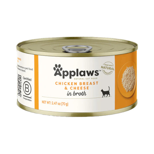 أبلاوز معلبات طعام رطب للقطط صدور الدجاج مع الجبن في المرق 70 جم |  صيدلية.كوم.