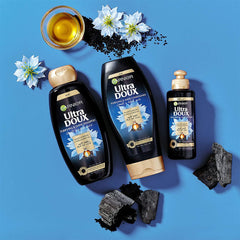 Garnier Ultra Doux Black Charcoal & Nigella Baraka Hair Conditioner 400 ml