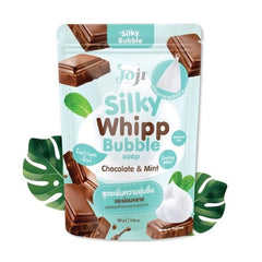 Joji Secret Young Silky Web Bubble Soap Bar with Chocolate and Mint 100g