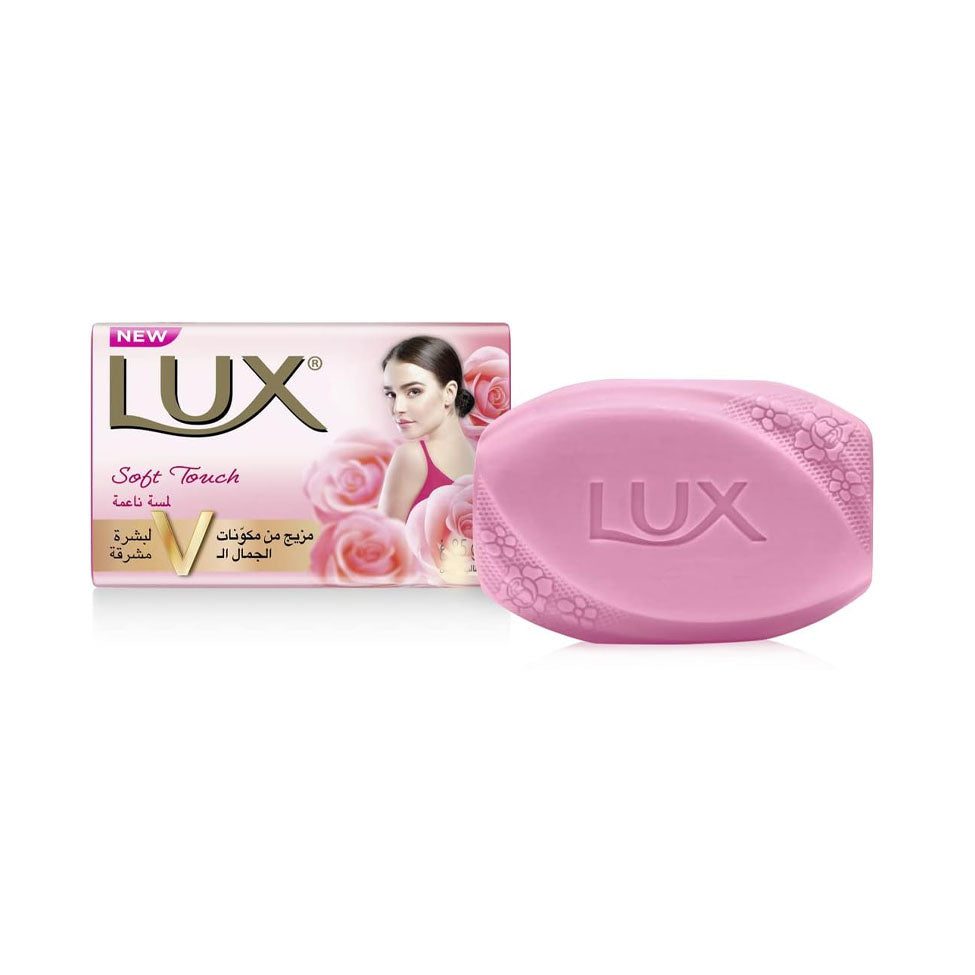 لوكس صابون زهور وردي لمسة ناعمة x4 115 جم | صيدلية.كوم.