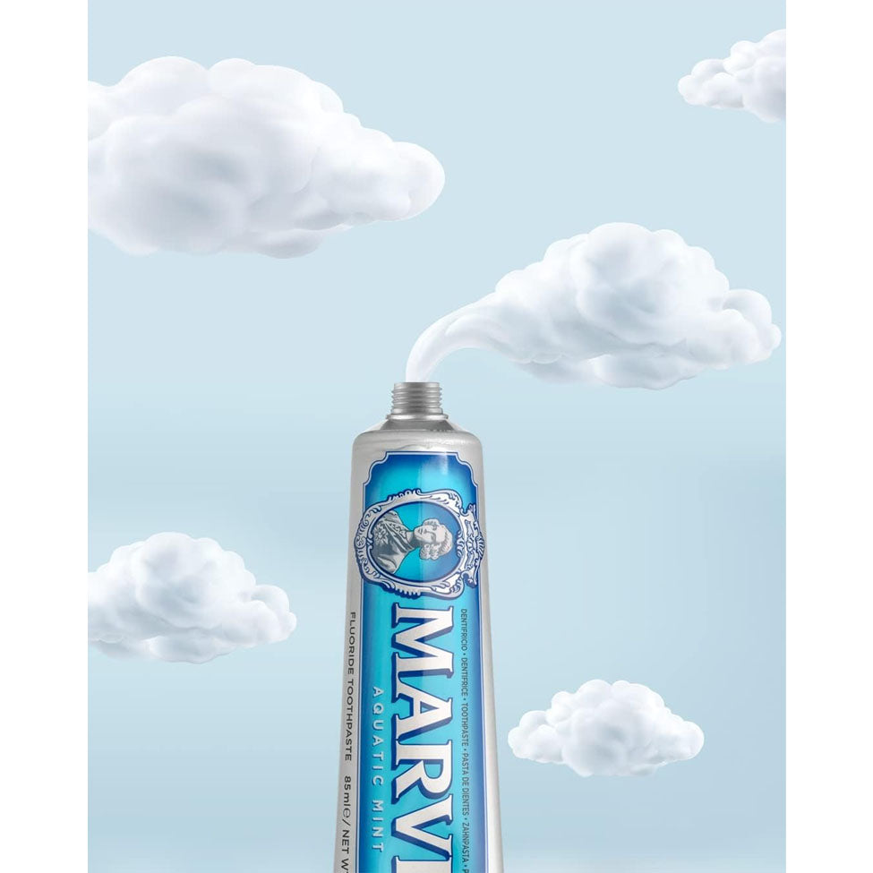 عرض مارفيس معجون أسنان بالنعناع المائي 25مل×4 | صيدلية.كوم.