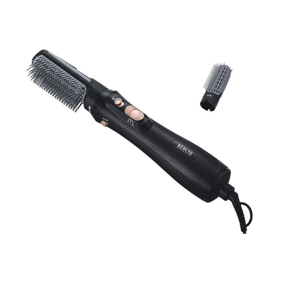 مصفف احترافي للشعر RE-2061-1 مع ملحق واحد لون أسود من ريبون | صيدلية.كوم.