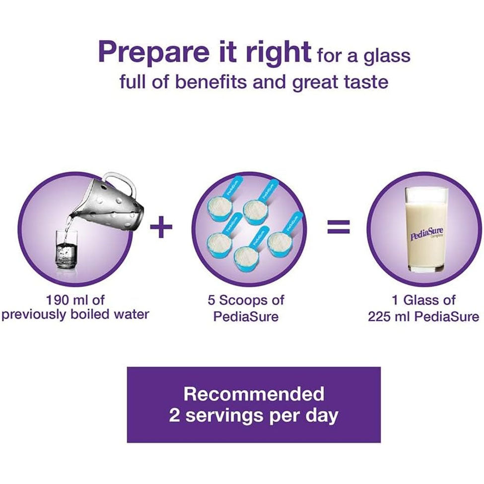 بدياشور حليب أطفال غذاء تكميلي بالفانيلا 200 مل × 18 عبوة |  صيدلية.كوم.