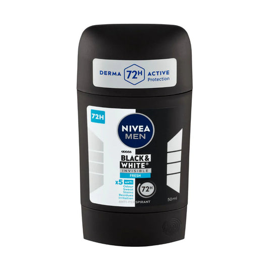 NIVEA Men Invisible Fresh Deodorant Stick 72-Hour Protection 50 ml