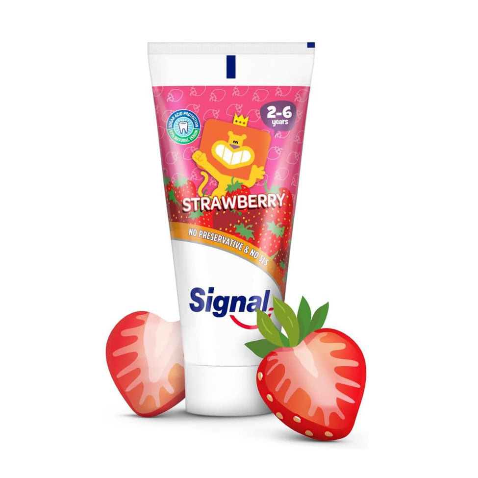 معجون اسنان للأطفال بالفراولة 50 مل من سيجنال | صيدلية.كوم.